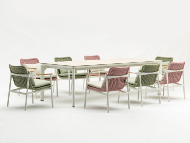 China Upholstered Outdoor Table and chair |  Gentleman
