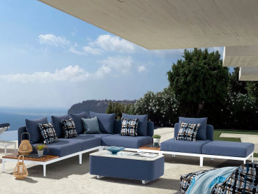 Upholstered Outdoor Sofa Suppliers | Sofa SF-43-3
