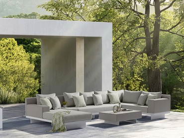 China Upholstered Outdoor sofas | Sofa SF-71
