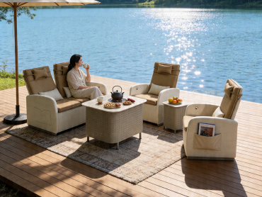China Upholstered Outdoor sofas | Sofa SF-72