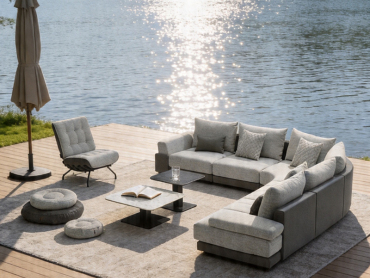 China Upholstered Outdoor sofas | Sofa SF-73