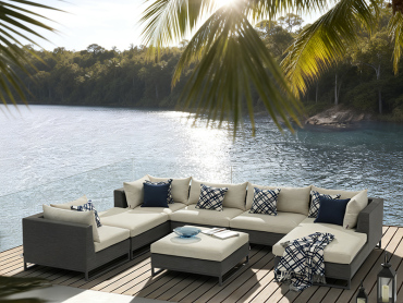 Upholstered Outdoor Sofa Suppliers | Sofa SF-28