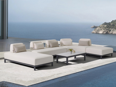 China Upholstered Outdoor sofas | Sofa SF-78